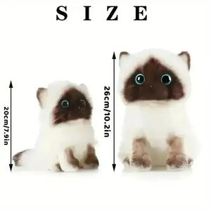 Soft and Cuddly Kawaii Cat Plushie - Bear Hugs