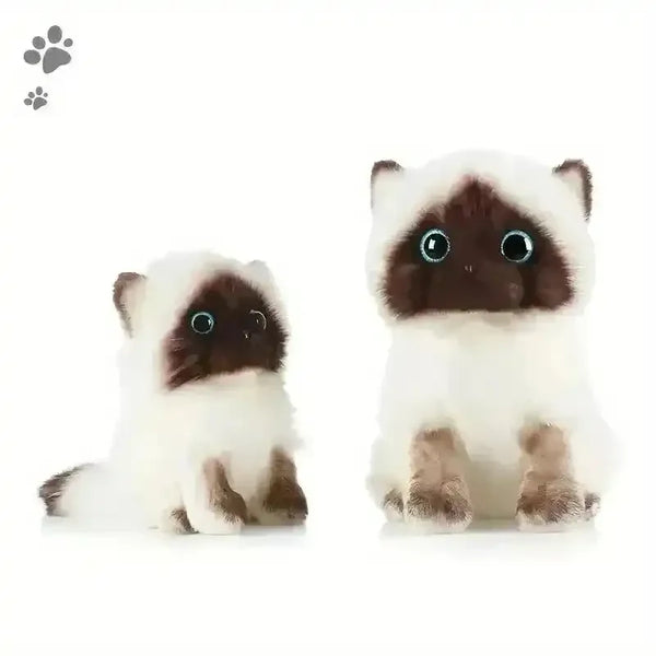 Soft and Cuddly Kawaii Cat Plushie - Bear Hugs