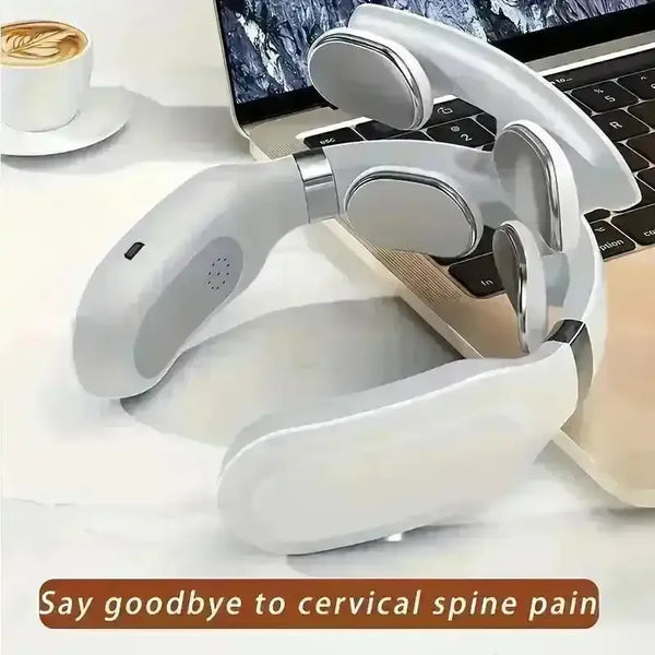 Soothing 4 Electrode Cervical Massager - Bear Hugs