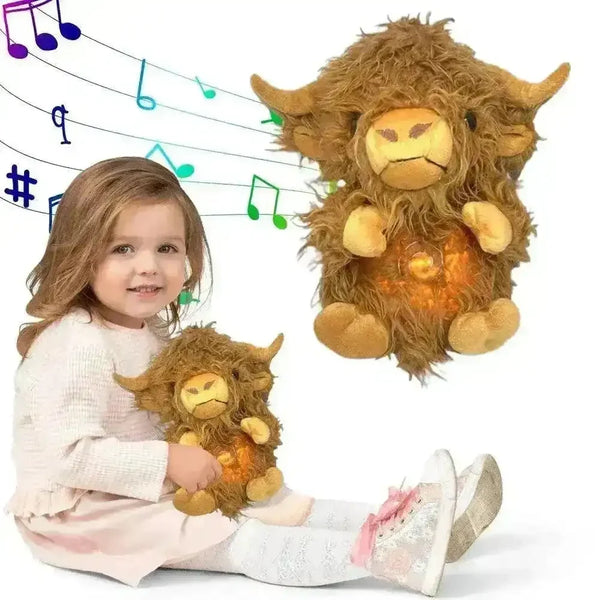 Soothing and Breathing Highland Cow - Bear Hugs