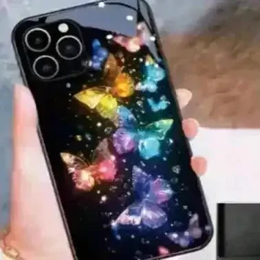 Sparkling Colorful Butterfly Phone Case (For iPhones) - Bear Hugs