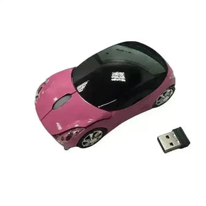 Speedy Wireless Car-Shaped Mouse - Bear Hugs