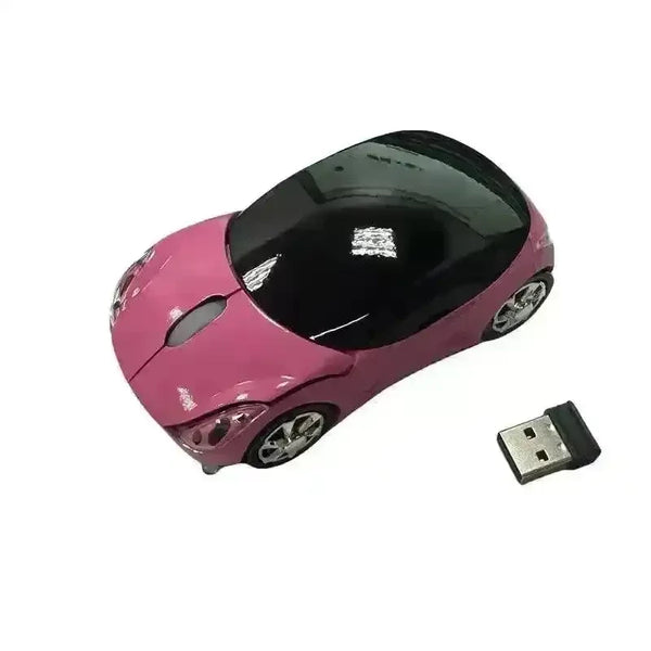 Speedy Wireless Car-Shaped Mouse - Bear Hugs