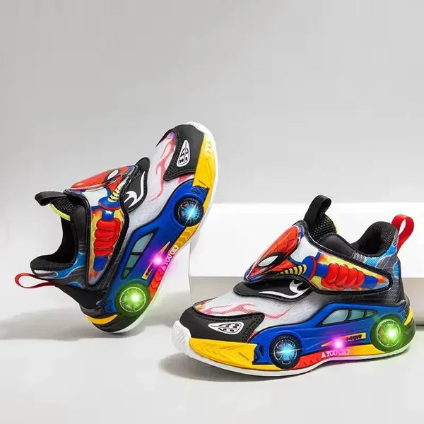 Spider-Stride LED Light-Up Sneakers - Bear Hugs