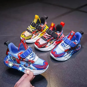 Spider-Stride LED Light-Up Sneakers - Bear Hugs