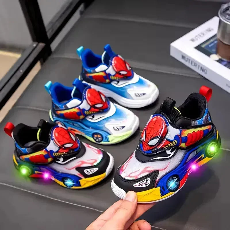 Spider-Stride LED Light-Up Sneakers - Bear Hugs
