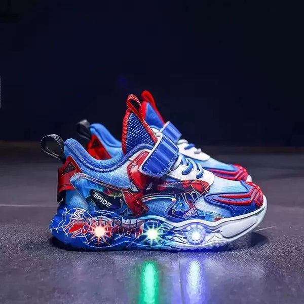 Spider-Stride LED Light-Up Sneakers - Bear Hugs