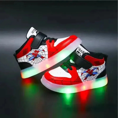 Spider-Verse Sprint LED Light-Up Sneakers - Bear Hugs