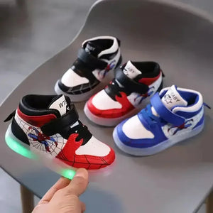 Spider-Verse Sprint LED Light-Up Sneakers - Bear Hugs
