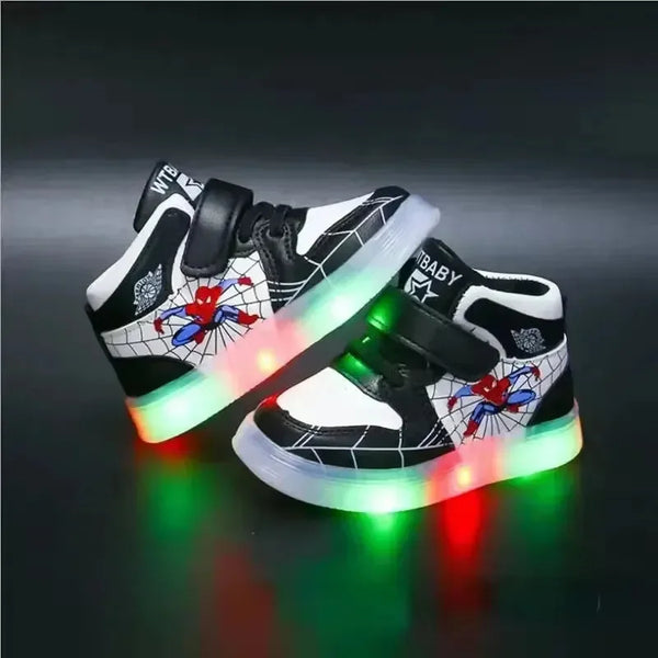 Spider-Verse Sprint LED Light-Up Sneakers - Bear Hugs