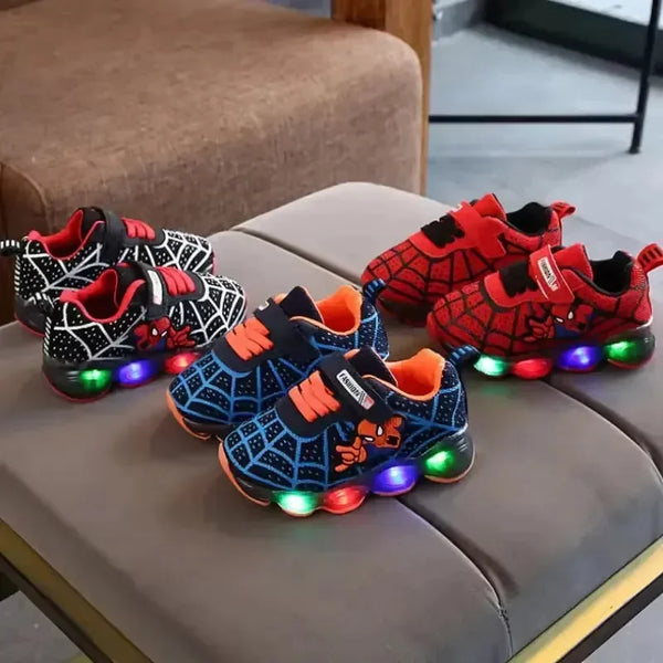Spider-Verse Sprint LED Light-Up Sneakers - Bear Hugs
