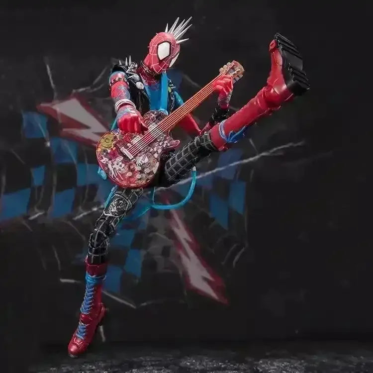 Spiderman Punk Action Figure - Bear Hugs