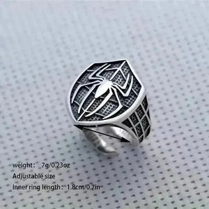 Spiderman Punk-Style Ring - Bear Hugs