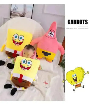 Spongebob & Patrick Premium Plushies - Bear Hugs