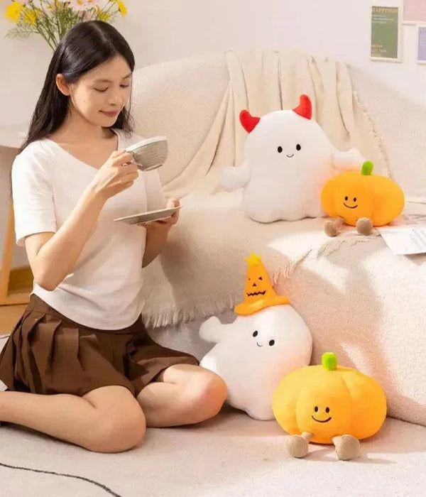 Spook 'n' Sparkle Ghost Plushies - Bear Hugs