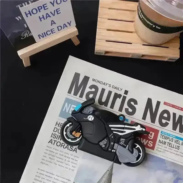 Sports Bike Silicon Case (For Airpods) - Bear Hugs