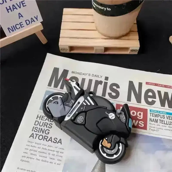 Sports Bike Silicon Case (For Airpods) - Bear Hugs