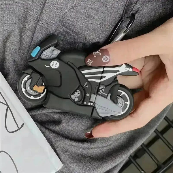 Sports Bike Silicon Case (For Airpods) - Bear Hugs