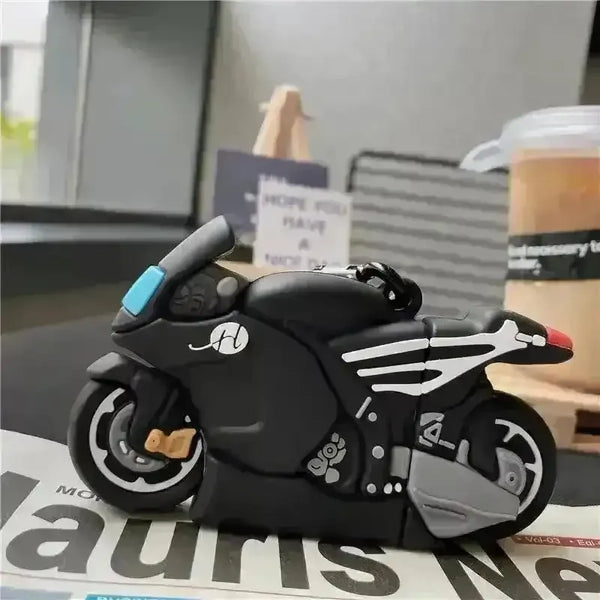 Sports Bike Silicon Case (For Airpods) - Bear Hugs