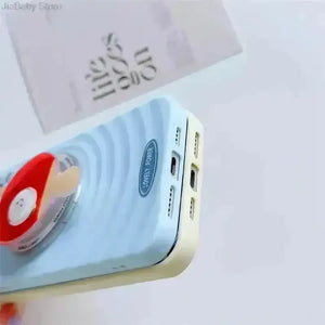 Sporty Tennis Racquet Phone Case (For iPhones) - Bear Hugs