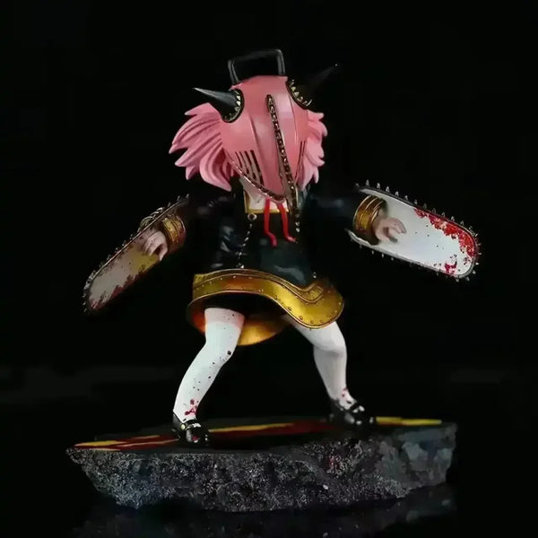 Spy×Family Anya Forger Cosplay Chainsaw Man Figurine (17 cm) - Bear Hugs