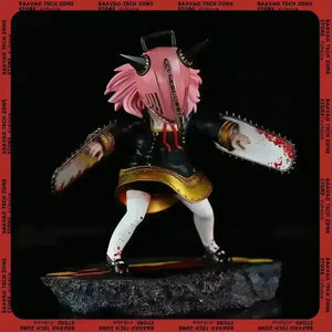 Spy×Family Anya Forger Cosplay Chainsaw Man Figurine (17 cm) - Bear Hugs