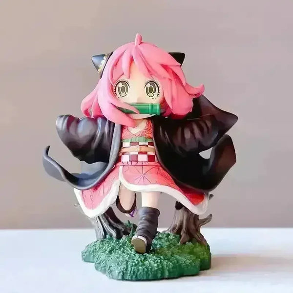 SPY×FAMILY Kamado Cosplay Anya Forger Figure (12 cm) - Bear Hugs