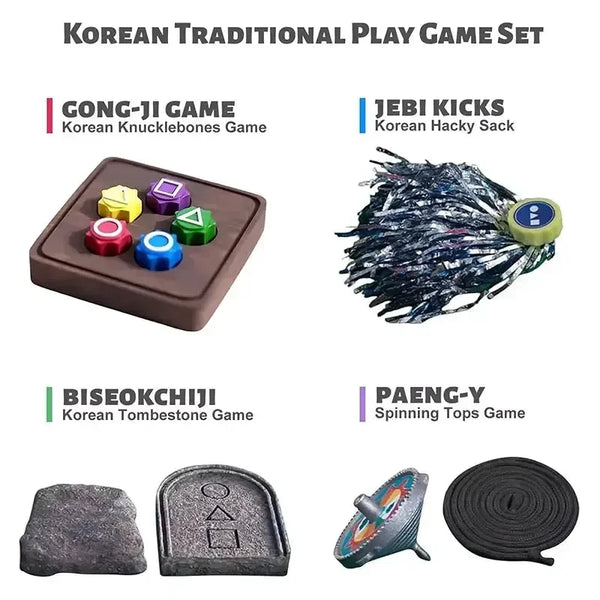 Squid Game Korean Folk Game Set - Bear Hugs