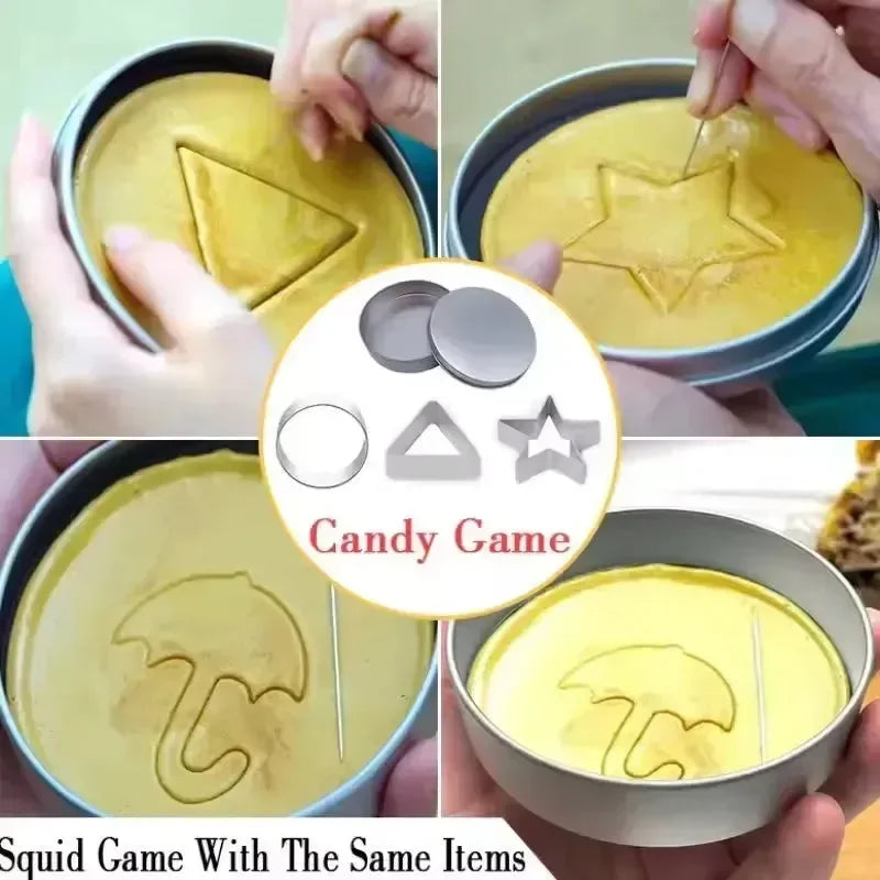 Squid Game Sugar Cookie Mold Set - Bear Hugs