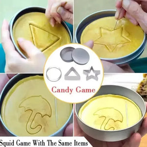 Squid Game Sugar Cookie Mold Set - Bear Hugs