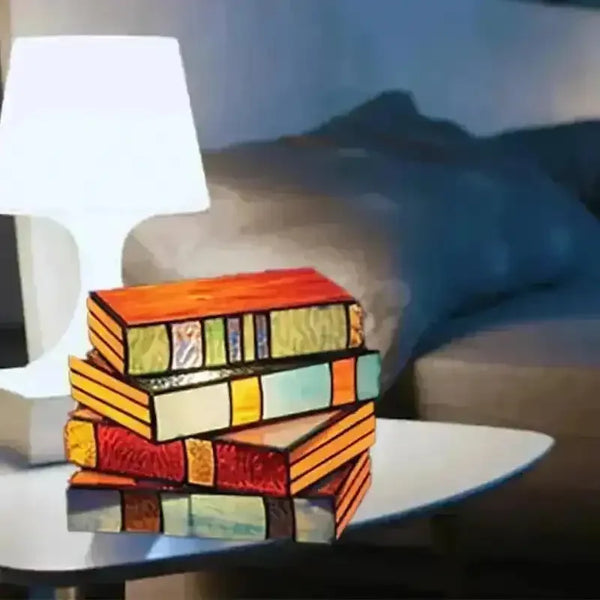 Stacked Books Decor Lamp - Bear Hugs