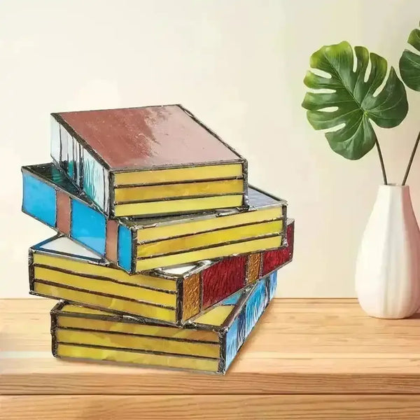 Stacked Books Decor Lamp - Bear Hugs