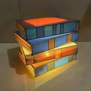 Stacked Books Decor Lamp - Bear Hugs