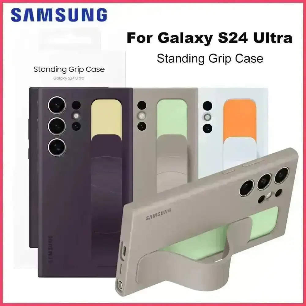 Standing Grip Case for Samsung S24 Ultra - Bear Hugs