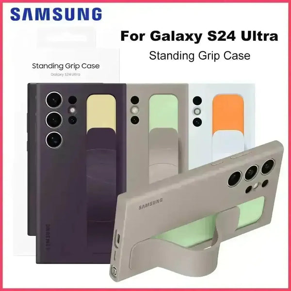 Standing Grip Case for Samsung S24 Ultra - Bear Hugs