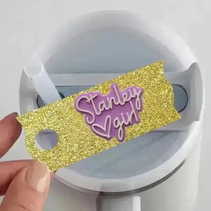 Stanley Girl Name Tag for Stanley Cup - Bear Hugs