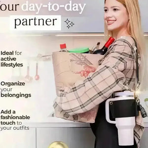 Stanley PU Leather Water Bottle Sleeve - Bear Hugs