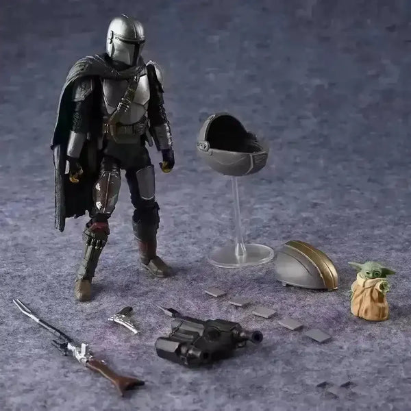Star Wars The Mandalorian and Grogu Action Figure (16 cm) - Bear Hugs
