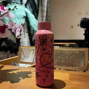 Starbucks Black Pink Graffiti Thermos (591 ml) - Bear Hugs