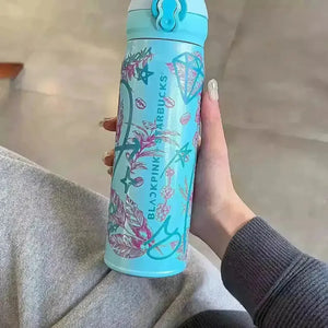 Starbucks Black Pink Graffiti Thermos (591 ml) - Bear Hugs