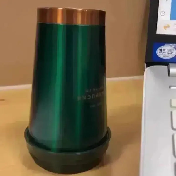 Starbucks Dark Green & Gold Thermos Mug (380 ml) - Bear Hugs