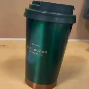 Starbucks Dark Green & Gold Thermos Mug (380 ml) - Bear Hugs
