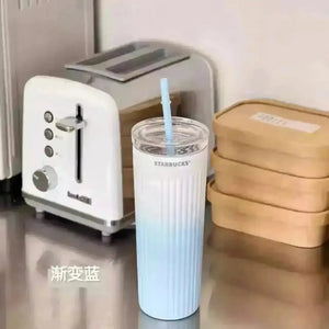 Starbucks Popular Gradient Straw Tumbler (470 ml) - Bear Hugs