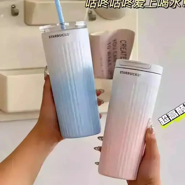 Starbucks Popular Gradient Straw Tumbler (470 ml) - Bear Hugs