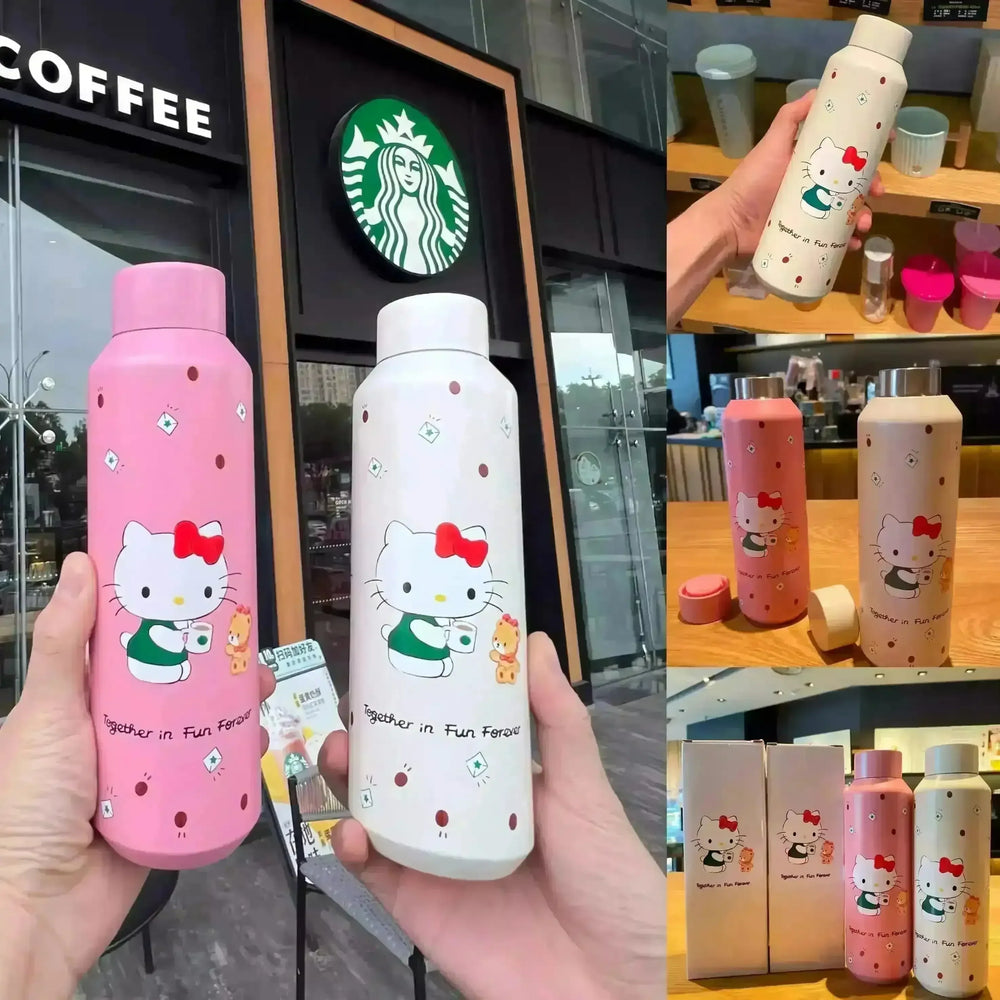 Starbucks x Hello Kitty Collab Thermos Bottle (591 ml) - Bear Hugs