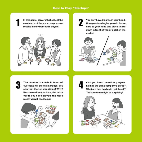 Startups Card Game - Bear Hugs