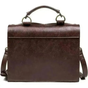 Steampunk Messenger Bag with Turnable Clock - Bear Hugs