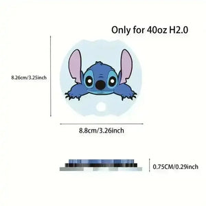 Stitch 3D Name Plate for Stanley Cup - Bear Hugs
