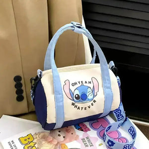 Stitch Canvas Bucket Bag - Bear Hugs