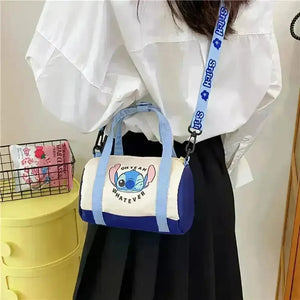 Stitch Canvas Bucket Bag - Bear Hugs